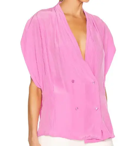 Smythe Yoda Blouse Baby Light Pink Lilac Size L Size L
