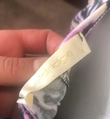 Eldridge boho tunic, long shirt, dress tie dye short sleeve size small​ Purple