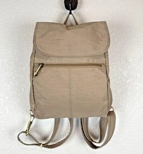 Travelon Anti-Theft Signature Slim Backpack Sable Brown RFID Pockets Organizer