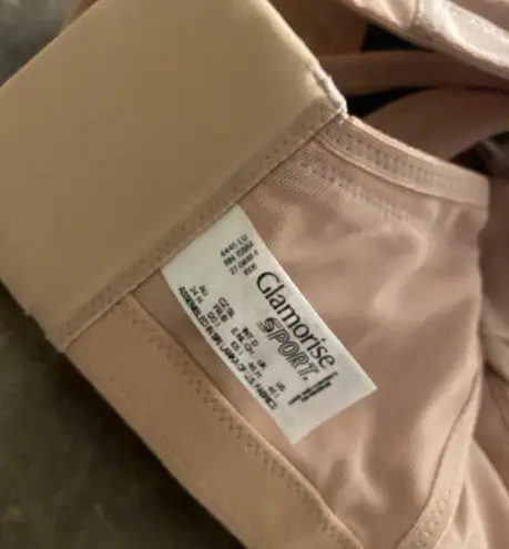 Glamorise Women's Full Figure MagicLift Plus Size Seamless Wirefree Back Close Sports Bra #1006 46I