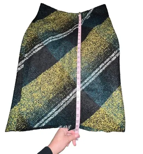 Classiques Entier Nordstrom Wool Blend Tweed Boucle Pencil Skirt Women 6 Stripes