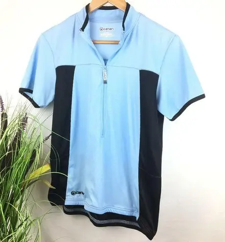Canari Blue Two Tone Bicycle Cycle Jersey Top XL