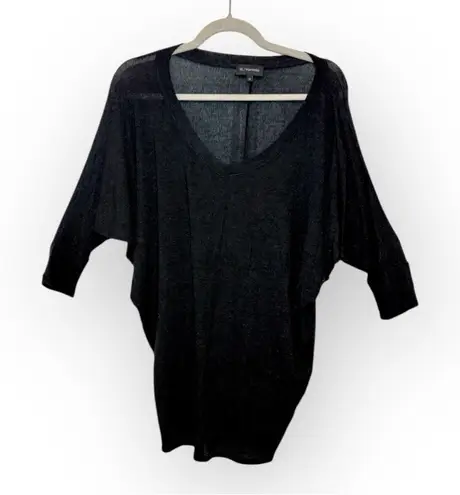 Wantable Black Oversized Dolman Tunic Top Elevated Basics Minimalist M Size M