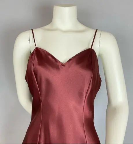 Vintage Negligee Slip Brown Nightgown A
