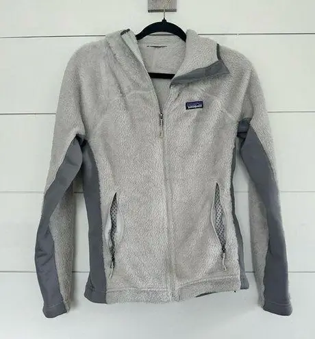 Patagonia  Women’s Small Grey Fur Hoodie Jacket