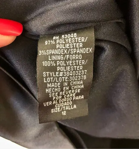 Nightway NW Night Way Collection Satin Cocktail Dress