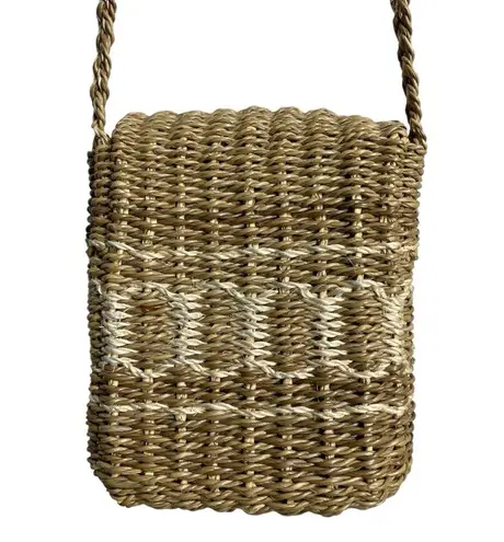 Boho Basket Crossbody Bag