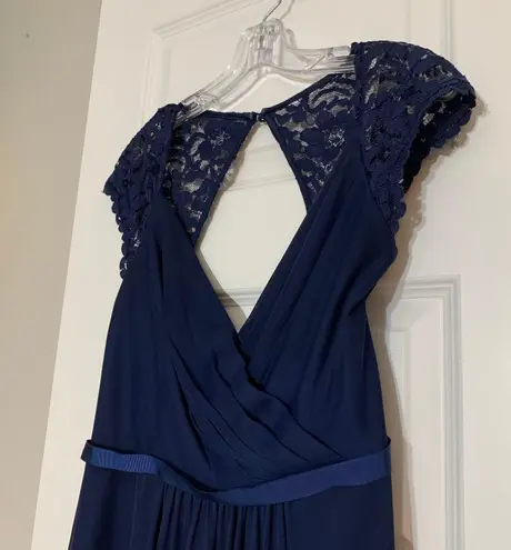 David's Bridal David’s Bridal Bridesmaid’s Dress Navy  