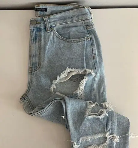 Brandy Melville Overly Distressed Jeans