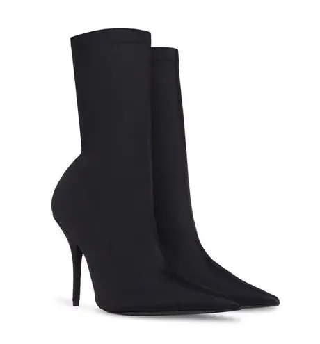 Balenciaga Knife 110MM Bootie in Black, Size 36 NEW in Box + 2 Dust Bags $1,290