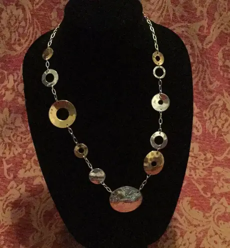 925Silver&brass Robert Morris RLM studio necklace