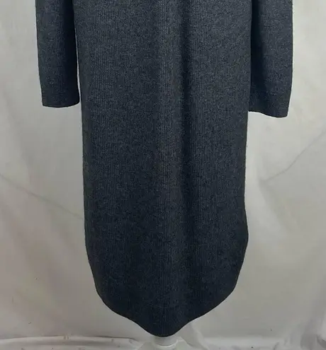 Madewell  Gray Merino Wool Alpaca Blend Sweater Dress Size L