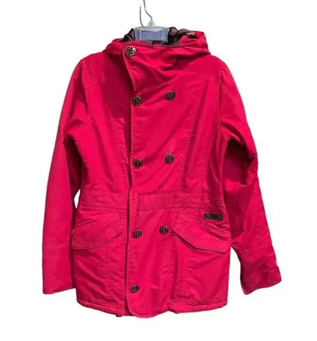 Burton Women's Snow Ski Cherish Jacket Coat Red Dryride Size Small