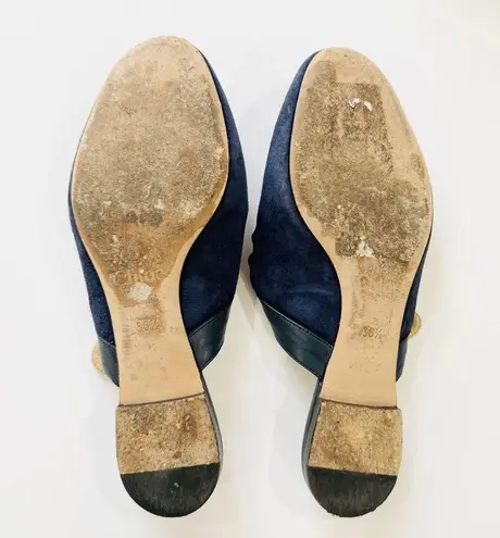 Chloé Chloe Lauren leather Mary Jane flat slides