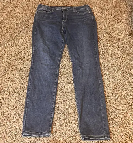 NYDJ Ami Skinny Legging Jeans Dark Wash Women's Size 16 Lift Tuck Tech