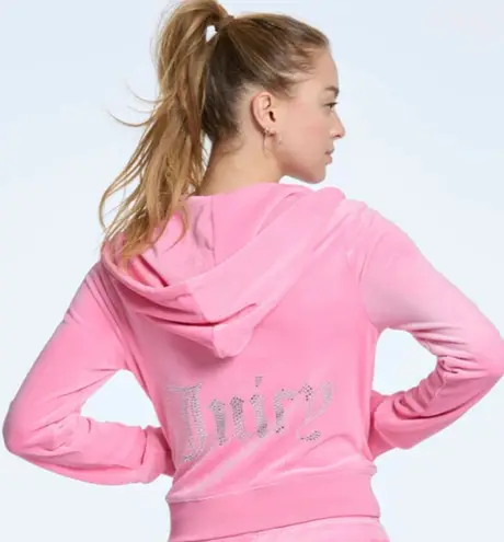 Juicy Couture Pink Velvet Jacket