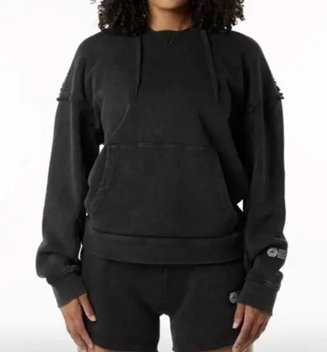 Alphalete  Women’s Terry Oversized Hoodie- Onyx, Size Medium