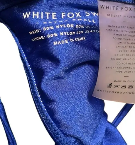 White Fox Boutique White Fox Swim Blue Bikini Bottom