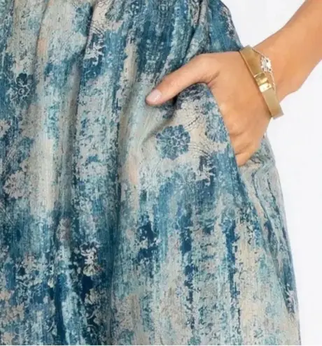 Johnny Was ✨ Santorini Silk Maxi Sz Medium Skirt✨