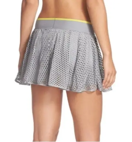 Adidas by Stella McCartney Wimbledon Gray Mesh Skort LARGE