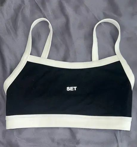 SET active Contrast Sports Bra