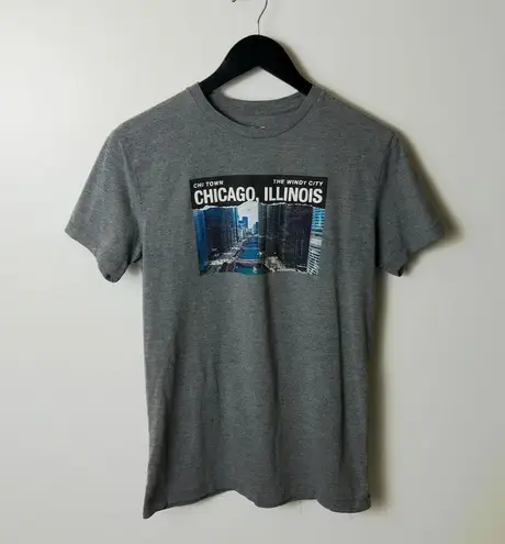 Free State Chi Town Chicago Illinois The Windy City T Shirt Graphic Tee S