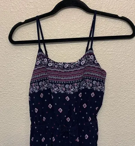 Shosho paisley jumpsuit sz s casual fall preppy boho festival concert country