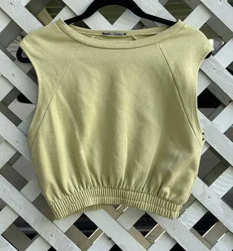 ZARA Plush Vest Top