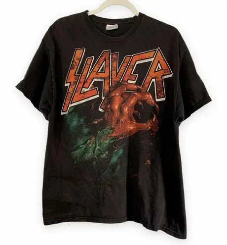 Rare Vintage Slayer Hand Of Satan Heavy Metal Band T