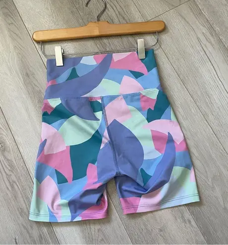 Beach Riot Shorts pastel workout biker womens Purple (small) colorful athleisure
