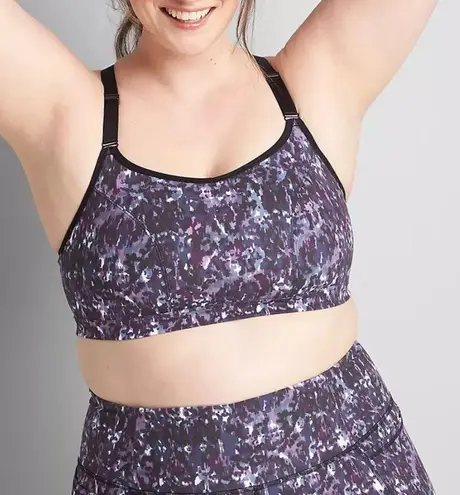 Lane Bryant LIVI Active  Low Impact No Wire Sports Bra NWT 14/16