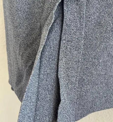 C/MEO COLLECTIVE Blue Heathered Mini Skirt Contemporary Minimalist XS