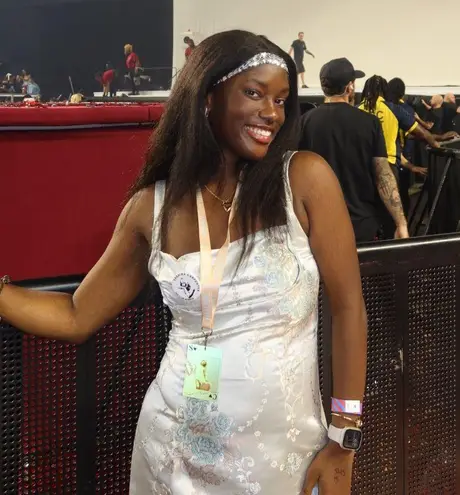 Cider floral mini dress