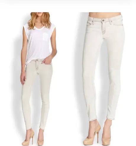 MOTHER Denim The Looker Pop Driftwood Skinny Jeans