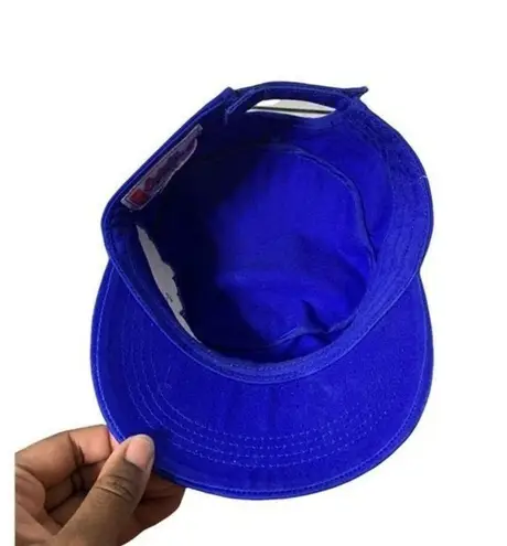 "MT" Middle Tennessee State University Hat Blue Rhinestone Accent Army Cap