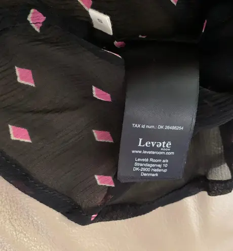 Levete Room LEVATE ROOM Chiffon Sheer Blouse