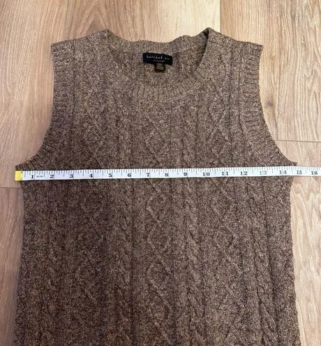 Current Air Anthropologie Cable-Knit Midi Sweater Dress Brown / Size XXS