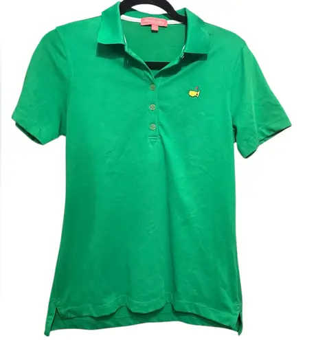 NWOT Magnolia Lane Masters polo, small Green