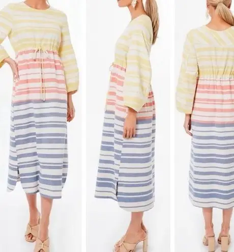 Tuckernuck Pomander Place Sunset Stripe Cleo Dress