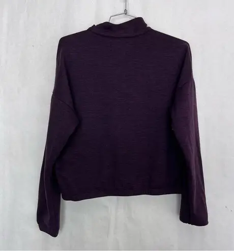 Kyodan 5/$25  outdoor crop sweatshirt purple XS