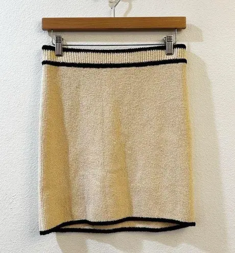 L'Academie L’Academie By Marianna Elektra Mini Skirt in Beige Size Medium NWT