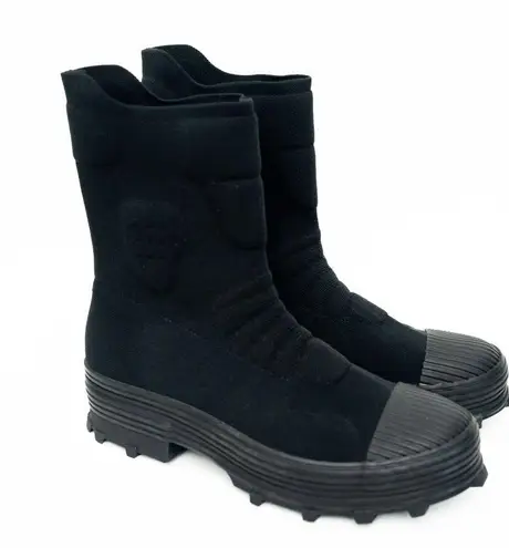 Camper. New! Lug Sole Boot Camper Traktor Boot. Black Size 11.5