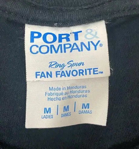 Retro Frog Under Mushroom Umbrella Baby Tee Black Women’s Medium Cottagecore