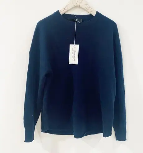 360 Cashmere  100% cashmere sweater navy blue