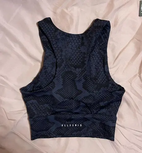 Anthropologie  Allfenix Black Oversized Sports Bra Women's Xtra-Small