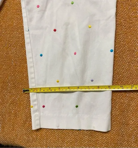 Vintage Polka Dot Capri Pants Size 10P