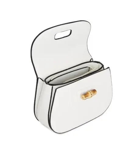 MORE TO COME Hayes Bag in Cream New Womens Clutch Crossbody Evening White