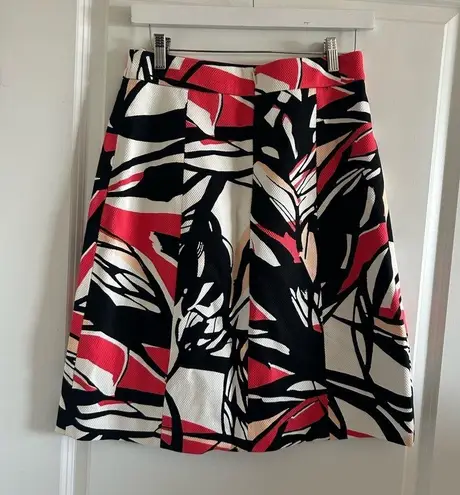 Hugo Boss Boss Viphima Print A-line Women’s Skirt Size 6 Fully Lined