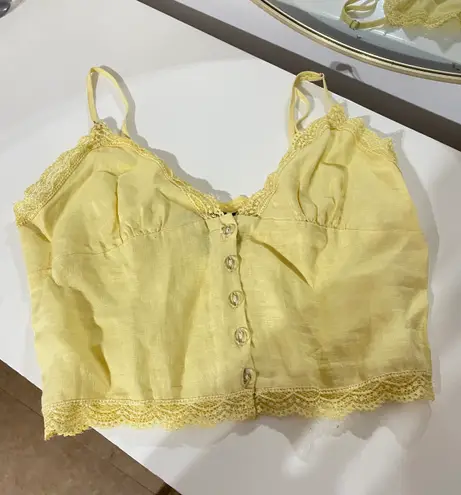 Forever 21 Yellow Top