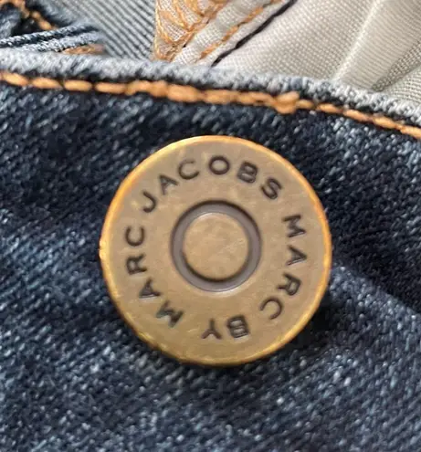 Marc by Marc Jacobs Lou Skinny Dark Wash Blue Jeans, size 28”